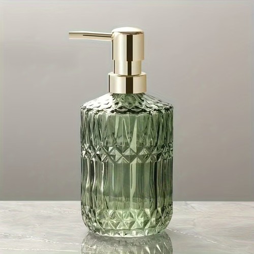 Seifenspender glas grün - grün, 400ml