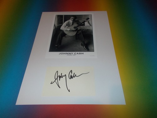 Johnny cash country signed - cash,
