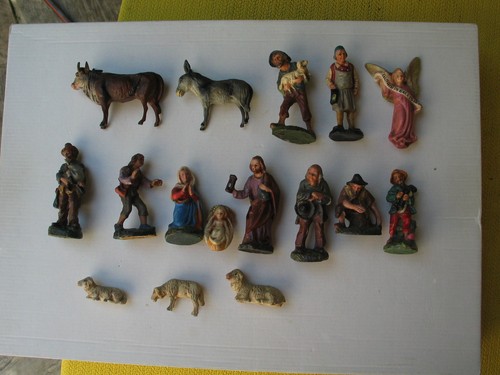 Alte krippenfiguren aus - krippenfiguren,
