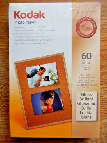 Kodak 60 blatt - 6", x