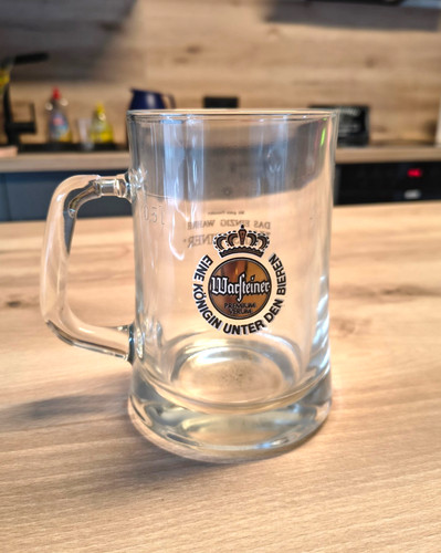 Warsteiner bier glas - warsteiner, exclusiv