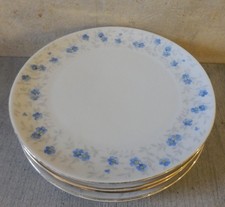 5x Bavaria Schumann Arzberg Vergissmeinnicht  Kuchenteller /Dessertteller19 cm Ø