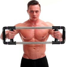 GoFitness Push Down Bar Maschine - Chest Expander zu Hause Trainingsgerät Arm