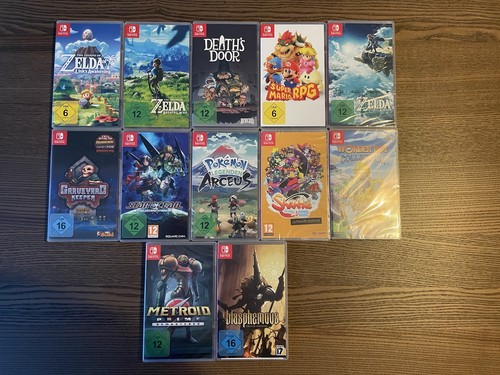 Nintendo switch spielesammlung - nintendo,