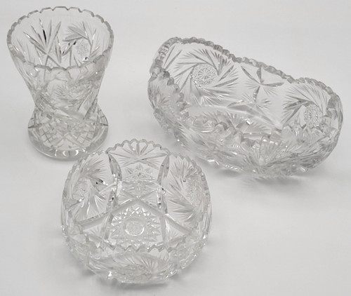 Bleikristall kristall vase - kristall,