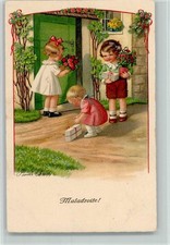 13038868 - A.G.B Selco Nr. 3241 - Maladroite - Gratulanten mit Geschenken