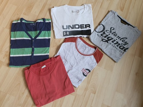 Herren shirt 5er - herren, paket