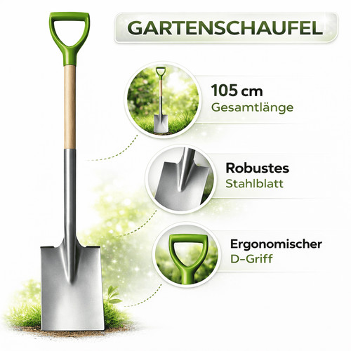Gartenspaten gartenschaufel - gartenspaten,