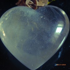 Bergkristall  Herz, 7,4 x 7,2