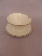 Rosenthal Form 2000  Blau R. Loewy Porzellan Sauciere Vintage Mid-century