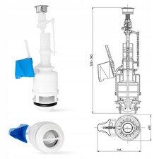 WC Spülventil Ablaufventil