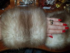 ZOBEL  PELZ FELL  MANSCHETTEN   FARBE : ORIGINAL EINHEITSGRÖßE
