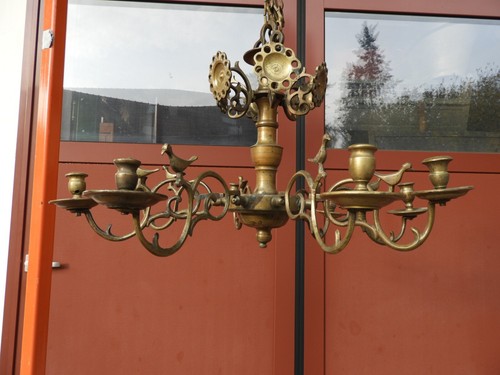 Barock 13kg messing leuchter - barock,