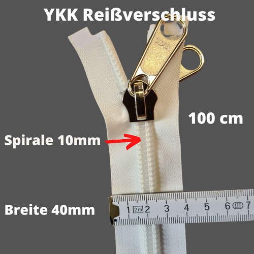 Zeltreißverschluss spirale - 10,