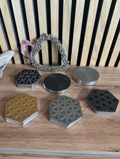 4x Design Untersetzer