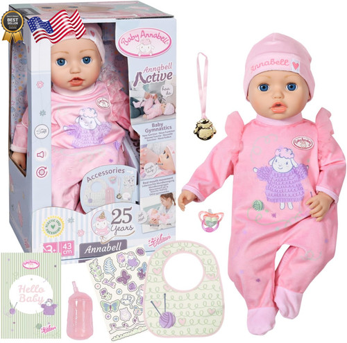 Baby annabell active - annabell,