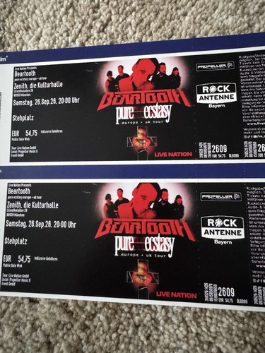 Beartooth konzert tickets - tickets,