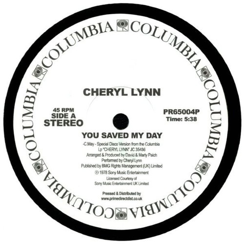 Cheryl lynn you made my - you, day