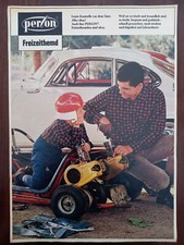 Porsche 356 Coupe, Perlon Hemd, Metzer Straße Saarbrücken, Werbung advert, 1964