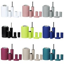 6tlg Badset Badezimmer Zubehör Set Bad Set Mülleimer WCBürste Seifenspender Nr2a