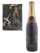 Aufblasbare champagner flasche - champagner,