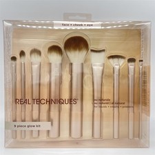 REAL TECHNIQUES Au Naturale Make-up-Pinsel-Set, für Foundation, Puder und Concea