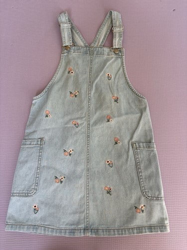 Jeanskleid blumenstick größe - jeanskleid,
