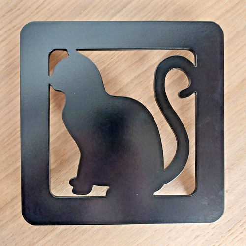 Katze untersetzer topfständer - katze,