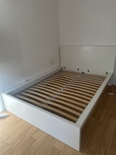 Ikea MALM, Bettgestell hoch mit Lattenrost, 140x200 cm, zum abholen