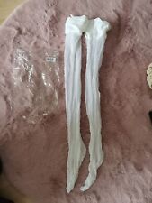 Ballerina Halterlose Strümpfe Hochzeit Brautmoden Lingerie Weiß Spitze M Neu 