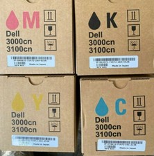 4x Original Toner DELL 3100cn 3000cn CT200481 CT200572 CT200573 CT200574 
