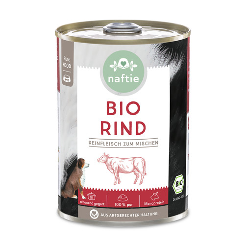 Naftie bio hundefutter 100 - naftie, 100%