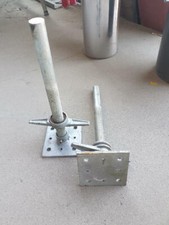 Hünnebeck ID15 Gewindefüße Ø 38mm x 520mm  Gerüstfüße Gerütfuß Gerüst 