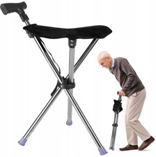 Gehstock mit Sitzfläche