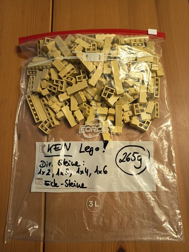 Klemmbausteine beige versch - klemmbausteine,