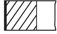 Mahle 029 52 N0 Piston Ring