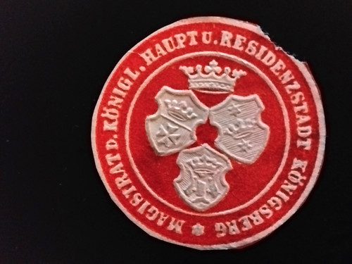 Siegelmarke magistrat - siegelmarke,