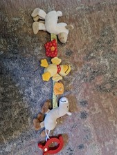 Sigikid Kinderwagenkette Tiere Schaf Pferd Küken Ente