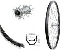 Vorderrad 28" Hohlkammerfelge