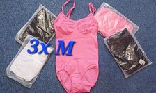 Damen Shapewear Bauchweg Mieder BH Top  Bodyformer M u.L Rosa Schwarz Weiß