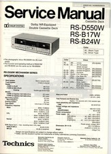 Technics service manual - technics,