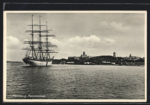 Ansichtskarte flensburg - ansichtskarte,
