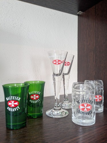 6er set malteser aquavit - 6er,
