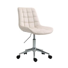 Bürostuhl Kinder Schreibtischstuhl höhenverstellbar Rollen B-Ware MICKY Creme 