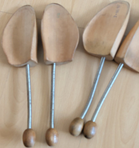 Paar schuhspanner holz - 2,