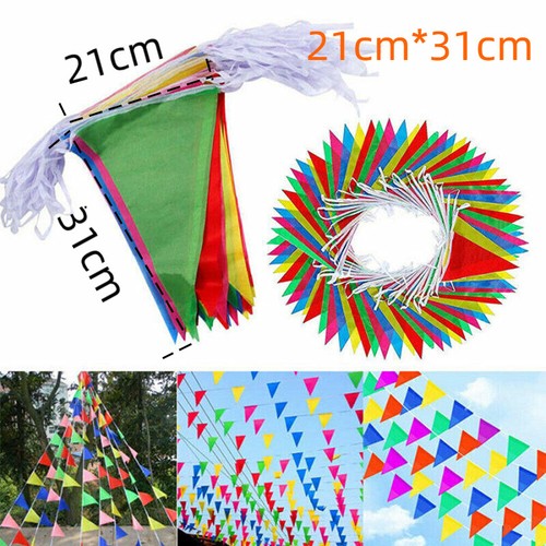 100m wimpelkette wimpel band - 100m,