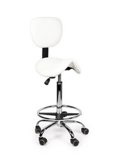 Ergonomisch Sattelhocker Weiß