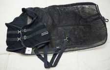 Fliegendecke 145cm Transport Stall Decke engmaschig Kreuzgurte Brustverschluss