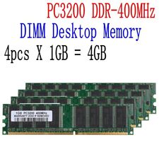4GB Desktop Memory 4x 1GB DDR