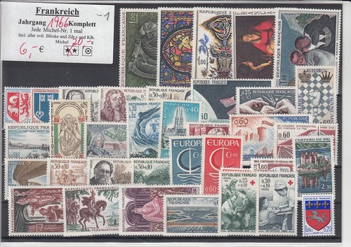 Frankreich 1966 nr - 1966, :